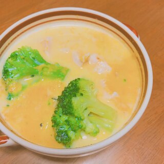簡単スープ、かぼちゃの胡椒スープ